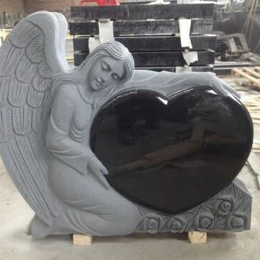 3-Single Upright Headstones